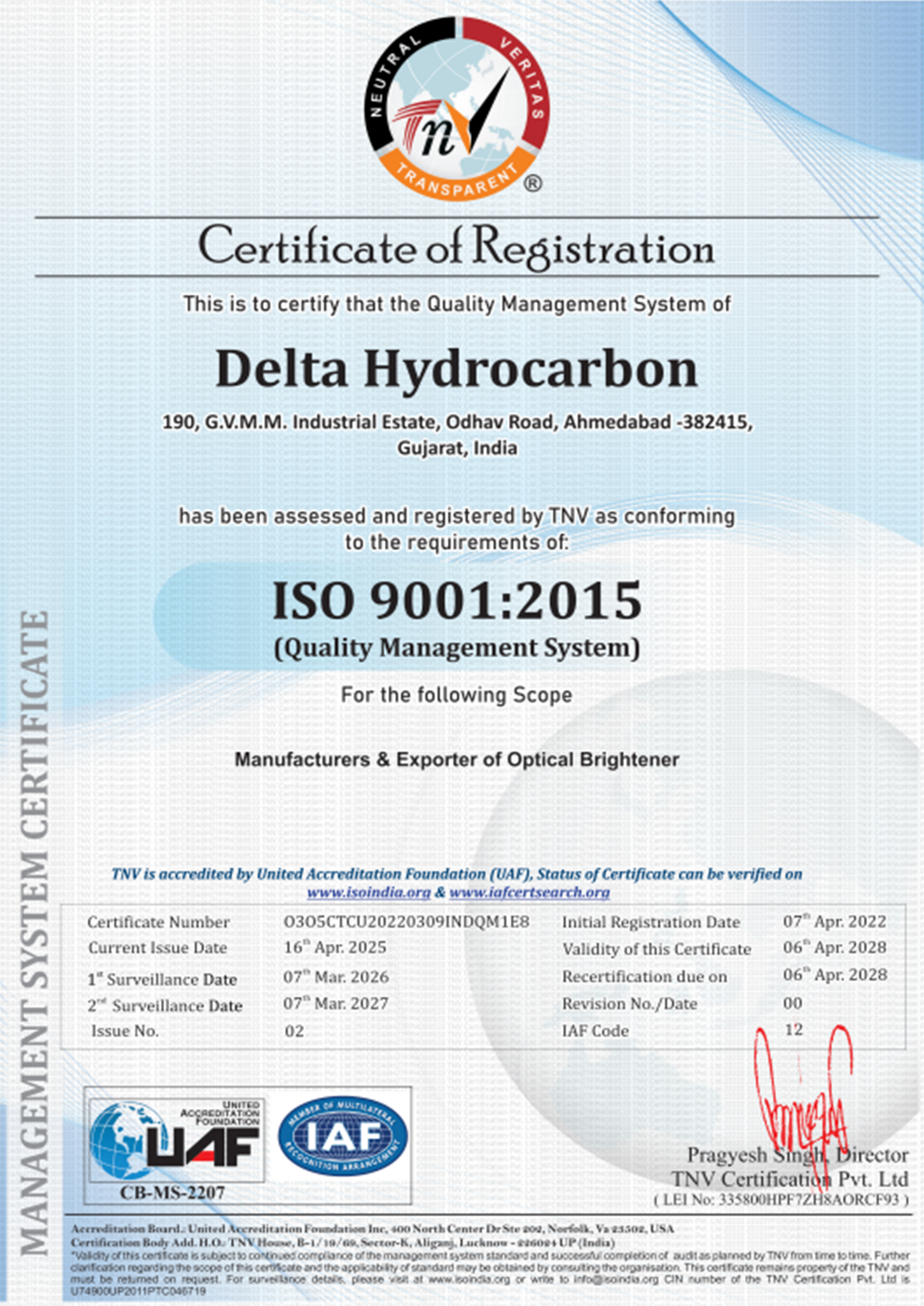 ISO 9001:2015