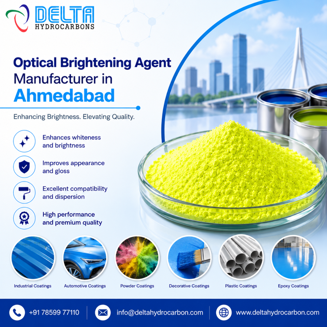 Optical Brightening Agent Manufacturer in Ahmedabad 